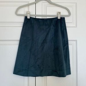 Aritzia Vegan Suede Mini Skirt